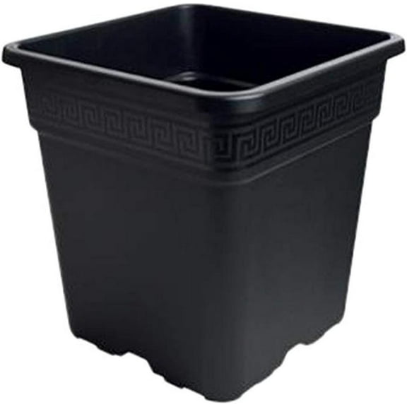 Gro Pro Black Square Pot 2 Gallon