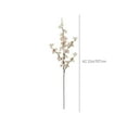 thumbnail image 3 of Simulation Multi Fork Sakura Artificial Silk Flower Branches for Wedding Party Home Decor, 42.13in Realistic Cherry Blossom Fake Flowers in White Pink Light Pink, Polyester No-Fade Decorative Ornament, 3 of 9