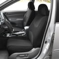 thumbnail image 2 of 11 Piezas Fundas para Asientos de Automóvil Universal,Cubre Asientos para Auto Cómodas y Transpirables, a Prueba de Polvo,para Sedán/SUV,Fácil Instalación (Negro), 2 of 3