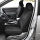 thumbnail image 2 of 11 Piezas Fundas para Asientos de Automóvil Universal,Cubre Asientos para Auto Cómodas y Transpirables, a Prueba de Polvo,para Sedán/SUV,Fácil Instalación (Negro), 2 of 3
