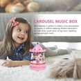thumbnail image 2 of BRIGHTFUFU Adorable caja de música Cajas musicales creativas Regalo de cumpleaños para niñas Artesanía Decoración para el hogar, 2 of 7