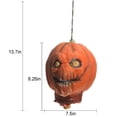thumbnail image 2 of Decoración de cabeza de calabaza de látex para Halloween, TKYGU, terrorífica, 2 of 2