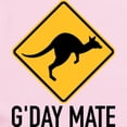 thumbnail image 2 of CafePress - G'day Mate Australia Kangaroo Body Suit - Baby Light Bodysuit, Size Newborn - 24 Months, 2 of 4