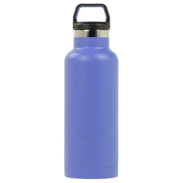 RTIC 16 oz Vacuum Insulated Water Bottle, Metal Stainless Steel Double