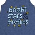 thumbnail image 3 of Instant Message - Bright Stars And Fireflies Graphic Sleeveless Aline Dress, 3 of 6