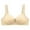 Beige, variant on VerPetridure Bras for Women Full Coverage Woman's Printing Gathered Together Daily Bra Underwear No Rims