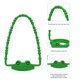 thumbnail image 3 of Correa transporte con asa silicona para botella 8-40 oz () Verde, 3 of 8