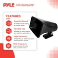thumbnail image 2 of Pyle 8" PA Horn Speaker, Indoor/Outdoor Use, 65W Peak Power, Black, 2 Pack, 2 of 6