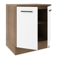 thumbnail image 3 of Mueble de Cocina Madesa Agata 70 cm 2 Puertas Marrón/Blanco, 3 of 5