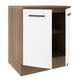thumbnail image 3 of Mueble de Cocina Madesa Agata 70 cm 2 Puertas Marrón/Blanco, 3 of 5