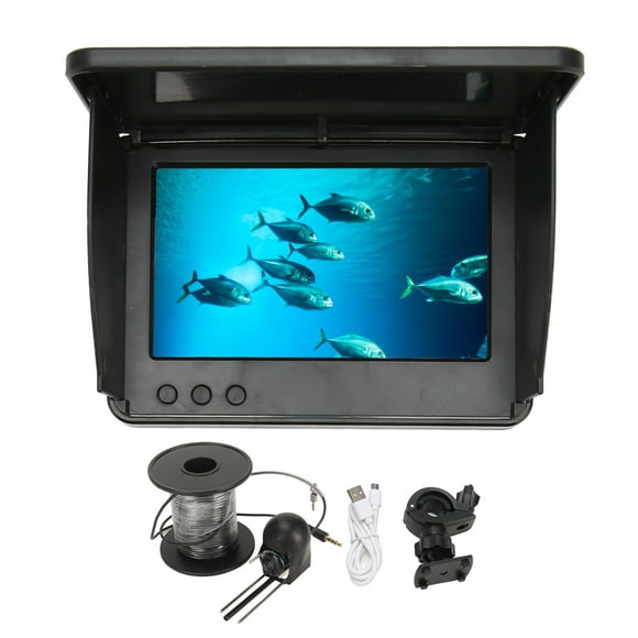 Underwater Fishing Camera,Fishing Camera 5.0 Inch Video Fish Finder HD Fishing Camera Versatile Functionality