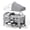 Gray, variant on Babyomi 4 in 1 Baby Bassinet with Diaper Changer, Long Next to Bed Crib with Mattress,Height Adjustable,Pack and Play,Bedside Crib Sleeper, Gray