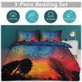 thumbnail image 6 of Duvet Cover Queen Size Galaxy Star Outer Space 3 Pcs Duvet Cover Set Bedding Sets Queen Soft Breathable, 6 of 6