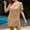 Khaki, variant on Dresses for Women 2024 Women's Summer Sasual Short Sleeved Round Neck Solid Color Crochet Hollow Beach Dress Belted Ruffle Hem A-Line Flowy Midi Dresses