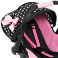 thumbnail image 7 of Bayer: Deluxe Car Seat: Hearts Black & Pink - Pretend Play Accessory for Dolls/Plushes Up to 18", Ages 3+, Large | baby dolls | dress up, 7 of 7