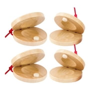 NUOLUX Kidscastanets Castanet Druminstruments Drums Bells Percussion Set Sticks Rhythm Instrument Musical Year Adults Circle