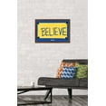 thumbnail image 2 of Ted Lasso - Believe Wall Poster, 14.725" x 22.375" Framed, 2 of 6