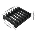 thumbnail image 5 of "Jaboneras Antideslizantes de Silicona  Belug  color negro ", 5 of 5