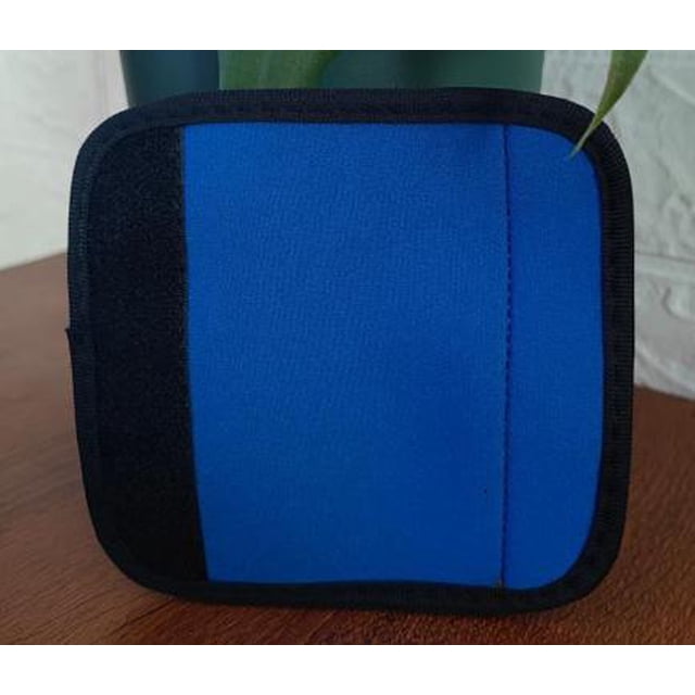 Miangastore 4 Pcs Coussinets de Gym pour Musculation Coussinets de Main Confort en Néoprène pour Hommes Femmes Bleu