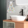 thumbnail image 5 of Yiaed Happy Easter Rabbit Print Coral Velvet Wipes Absorbent Wipes Cleaning Cloths Household Table and Dish Wiping Cloths, 5 of 7