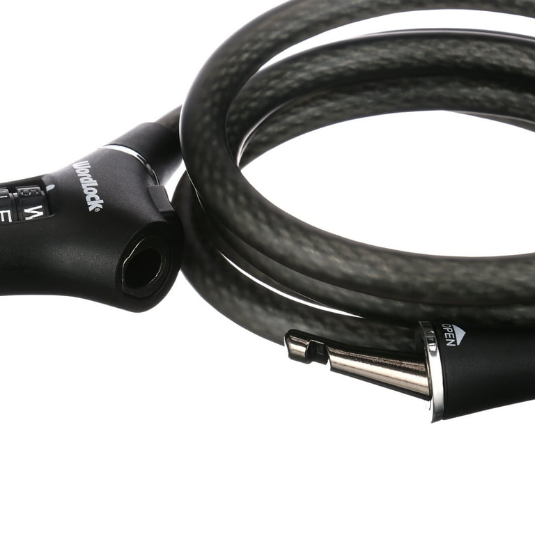 WordLock Quik Release Bike Lock, 12MM (Black) - Walmart.com
