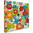 thumbnail image 2 of "Decorative Flowers Bright Crop" Canvas Art by Silvia Vassileva, 2 of 3