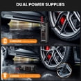 thumbnail image 6 of NEXPOW Tire Inflator Portable Air Compressor, 150PSI Air Pump for Car Tires with Auto Shut-Off, Emergency LED Light, 6 of 10