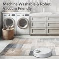 thumbnail image 5 of ODIKA 4'x6' Machine Washable Non-Slip Area Rug, Abstract Patterned Floor High Traffic Rug, Gray, 127375, 5 of 7