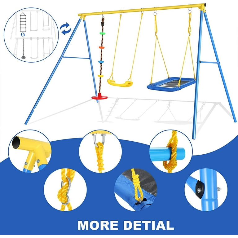 Bird Nest Swing Set