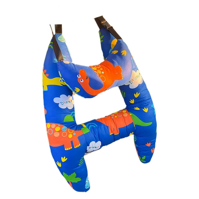 H Shape Kids Car Seat Pillow For Travel Sleeping Support And Comfortable Head Rest Neck On Long Rides