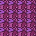 thumbnail image 1 of Ahgly Company Machine Washable Indoor Square Transitional Dark Magenta Purple Area Rugs, 8' Square, 1 of 7