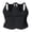 Black, variant on 2 Pack Fashion Women V Neck Tank Tops with Built-in Shelf Bra Sleeveless Racerback Fitted Basic Cami Shirts Stretch Breathable Slim Fit Camouflage M