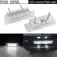 thumbnail image 1 of Compatible 2Pcs Error Free White LED License Plate Light For Opel Astra F 1992-1998 For Opel Calibra 1989-1997, 1 of 5