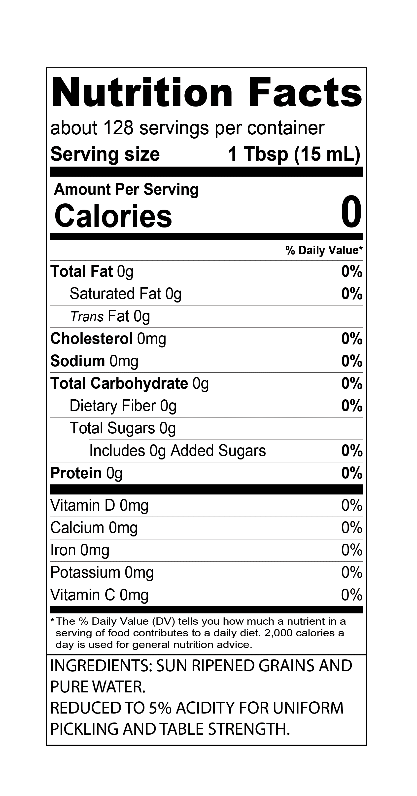 White House White Distilled Vinegar, 64 oz