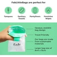 thumbnail image 6 of Fab Little Bag Starter Plus Pack - 45 Sanitary Disposal Bags Plus Recyclable Refill Pack for Out and About (45 Pack), 6 of 6