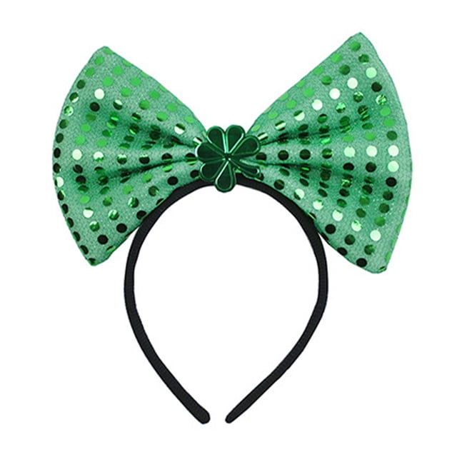 Accesorios de Disfraz para Mujeres Conjunto de Disfraz Y Accesorios de Fiesta Del Día de San Patricio - Falda de Tutu, Corbata de Arco (Adulto) Verde