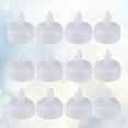 thumbnail image 5 of Gymnture 2pcs Waterproof Floating Candles LED Lights Candle Lamp for Wedding Party Decoration (White), 5 of 10