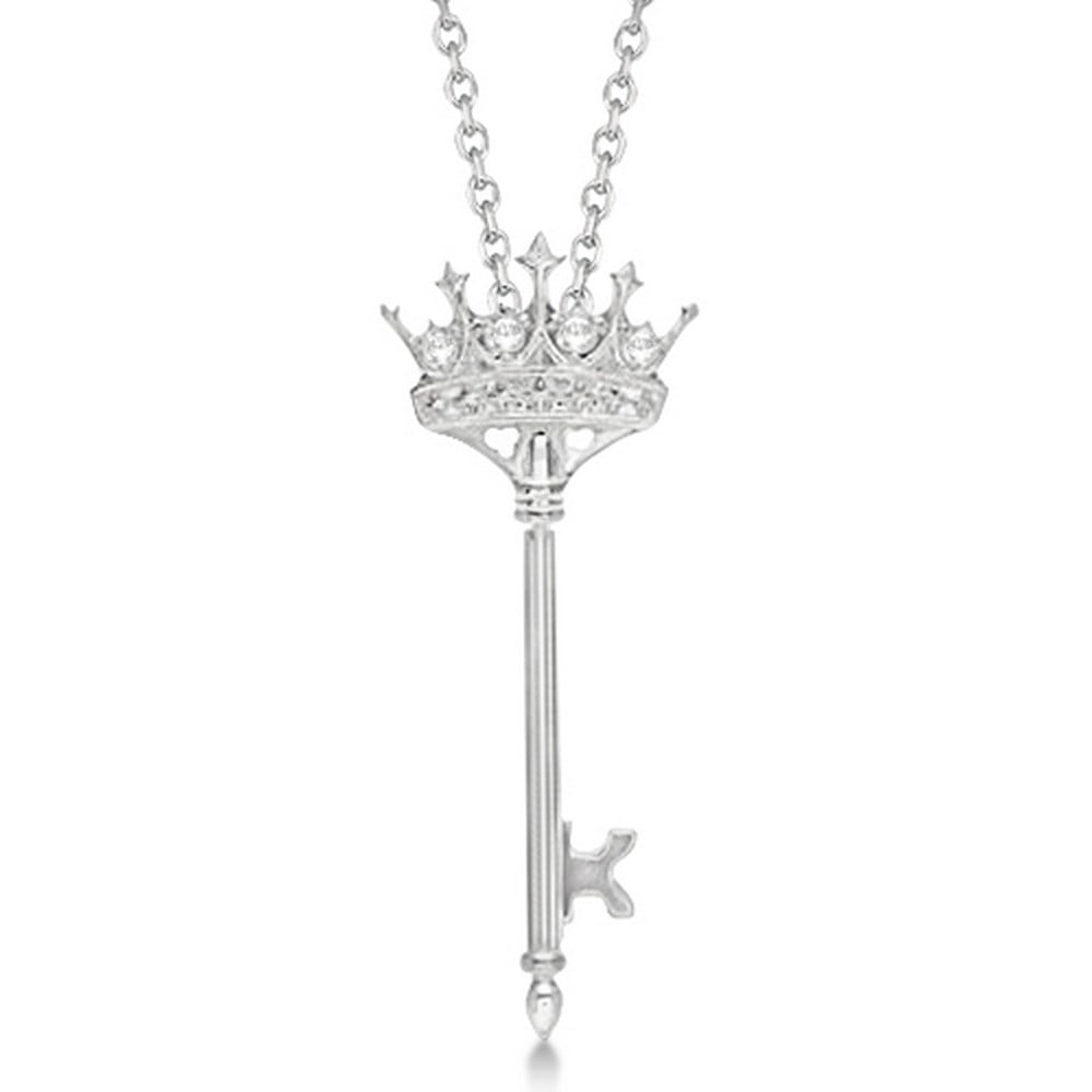 crown key necklace