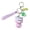 Color:Pink, variant on Mini for Creative Durable Portable Cartoon Silicone Mobile Phone Holder Pendant Gifts Green/ Gray/ Khaki/ Pink/ Yellow