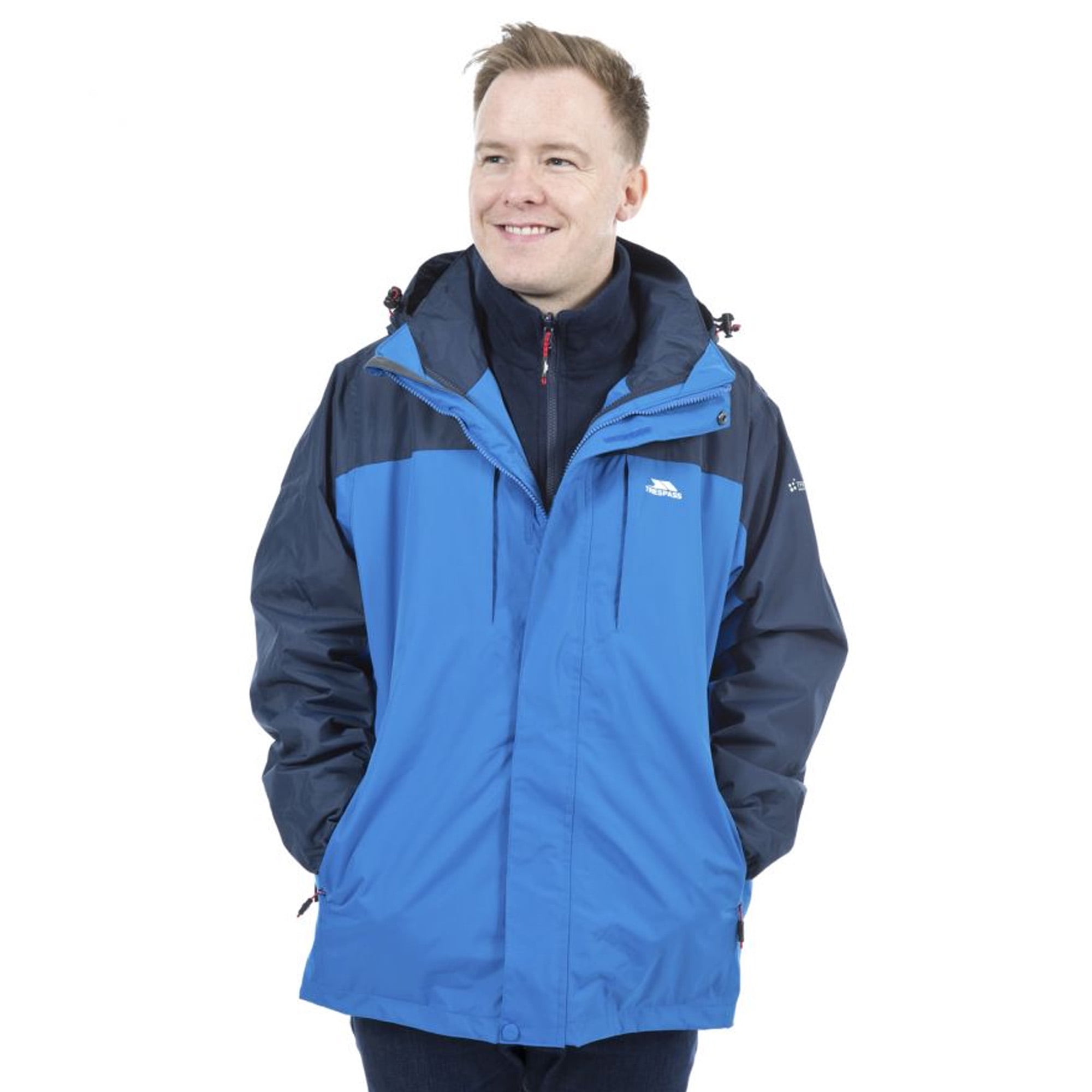 Trespass Mens Faris Full Zip 3 In 1 