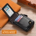 thumbnail image 5 of FALAN MULE Rfid Wallet for Men Genuine Leather Minimalist Wallet Bifold Coin Purse, 5 of 6
