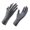 Dark gray, variant on 2lots Drying Gloves Sunscreen Split Finger Mittens Sun Gloves for Outdoor Use