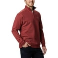 thumbnail image 5 of Columbia Men's Hart Mountain II Half Zip, Red Jasper, Large, 5 of 5