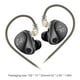 thumbnail image 2 of Auriculares intrauditivos de alta fidelidad Los auriculares de botón atados con alambre monitorean, 2 of 9
