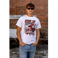 thumbnail image 4 of Athlete Popeye Step Up Your Game Men's Graphic T Shirt Tees Brisco Brands M, 4 of 5