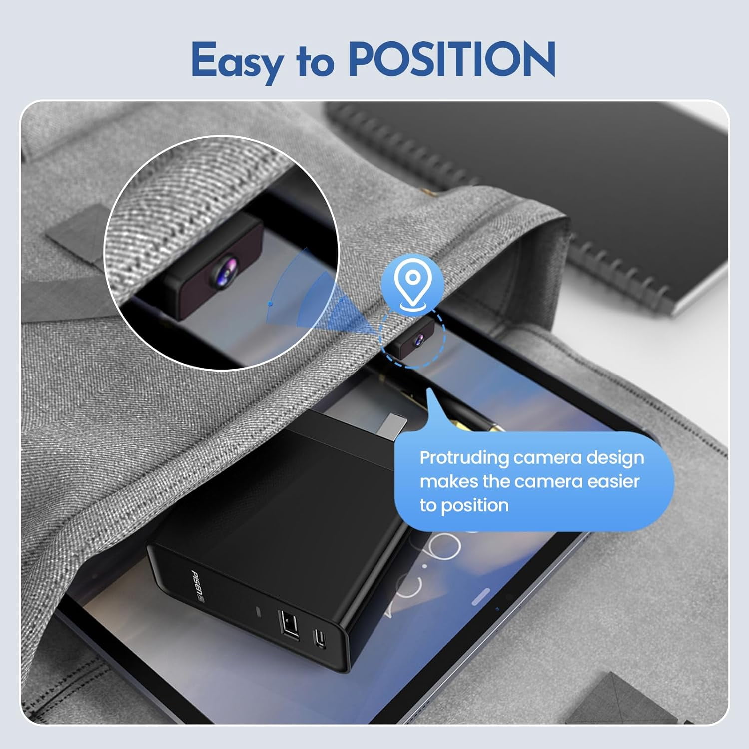 Mini Security Camera,4K HD Wireless Nanny Cam,Free Cloud&SD Storage,Miniature Pet Monitor with App,Motion Detection,Infrared Night Vision,Works with/Without WiFi for Baby/Pet/Nanny Monitoring Camera