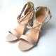 thumbnail image 4 of Zapatos de tacón alto de piel sintética a la moda, sandalias de verano con cordones para mujer, talla 35-43 Wmkox8yii shjk7784, 4 of 9