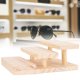 thumbnail image 5 of Soporte de madera para gafas de sol de 3 capas, soporte de exhibición de gafas para tienda de gafas para el hogar, 5 of 10