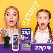 Zap Lice Treatment Shampoo for Eggs and Head Lice Removal with Comb 4 Fl Oz