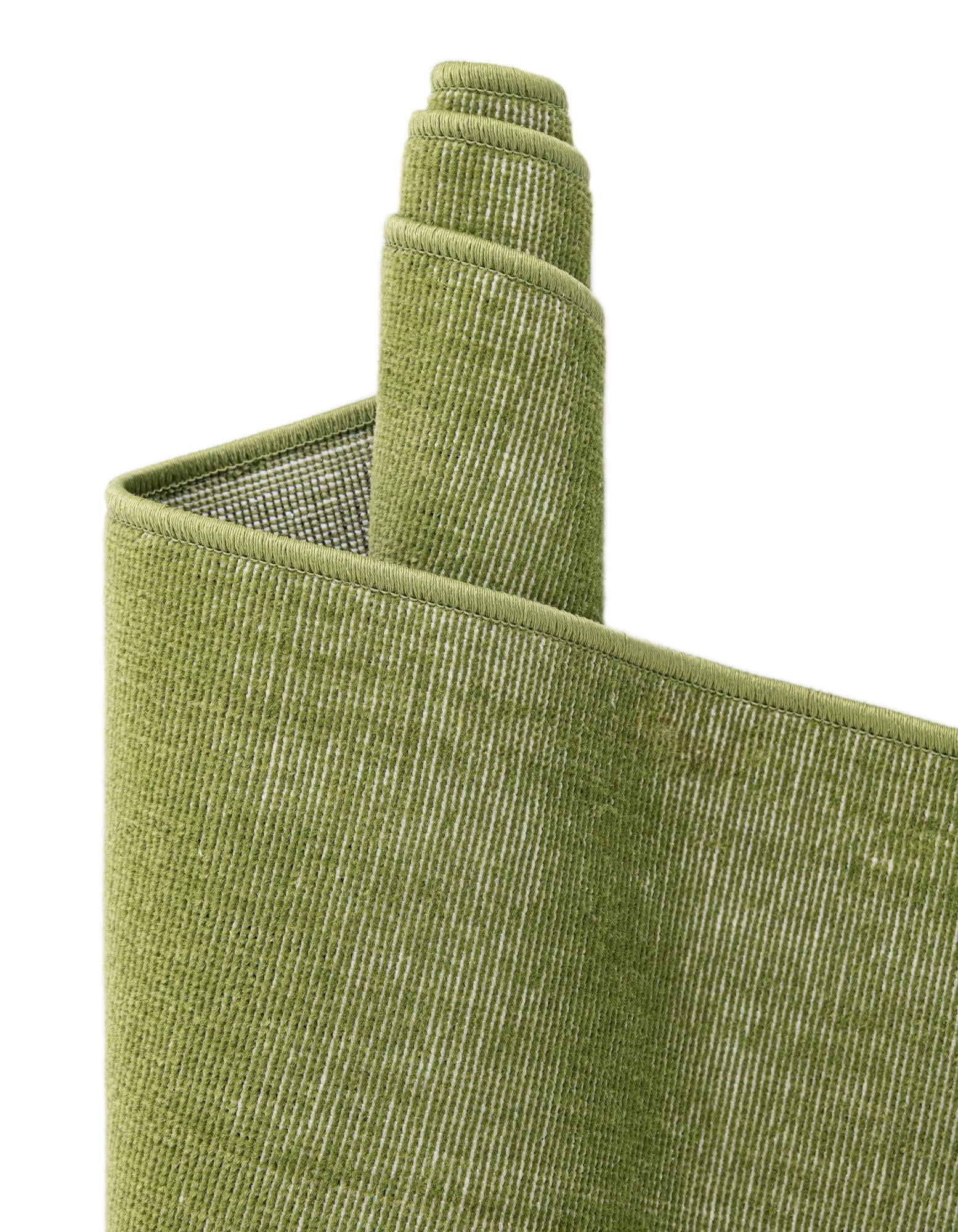 Unique Loom Williamsburg Collection Area Rug - Solid (2' 9" x 9' 10" Runner Green)